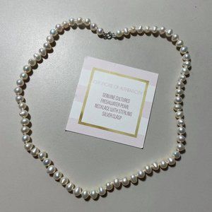 NEW Genuine Cultured Freshwater Pearl Necklace